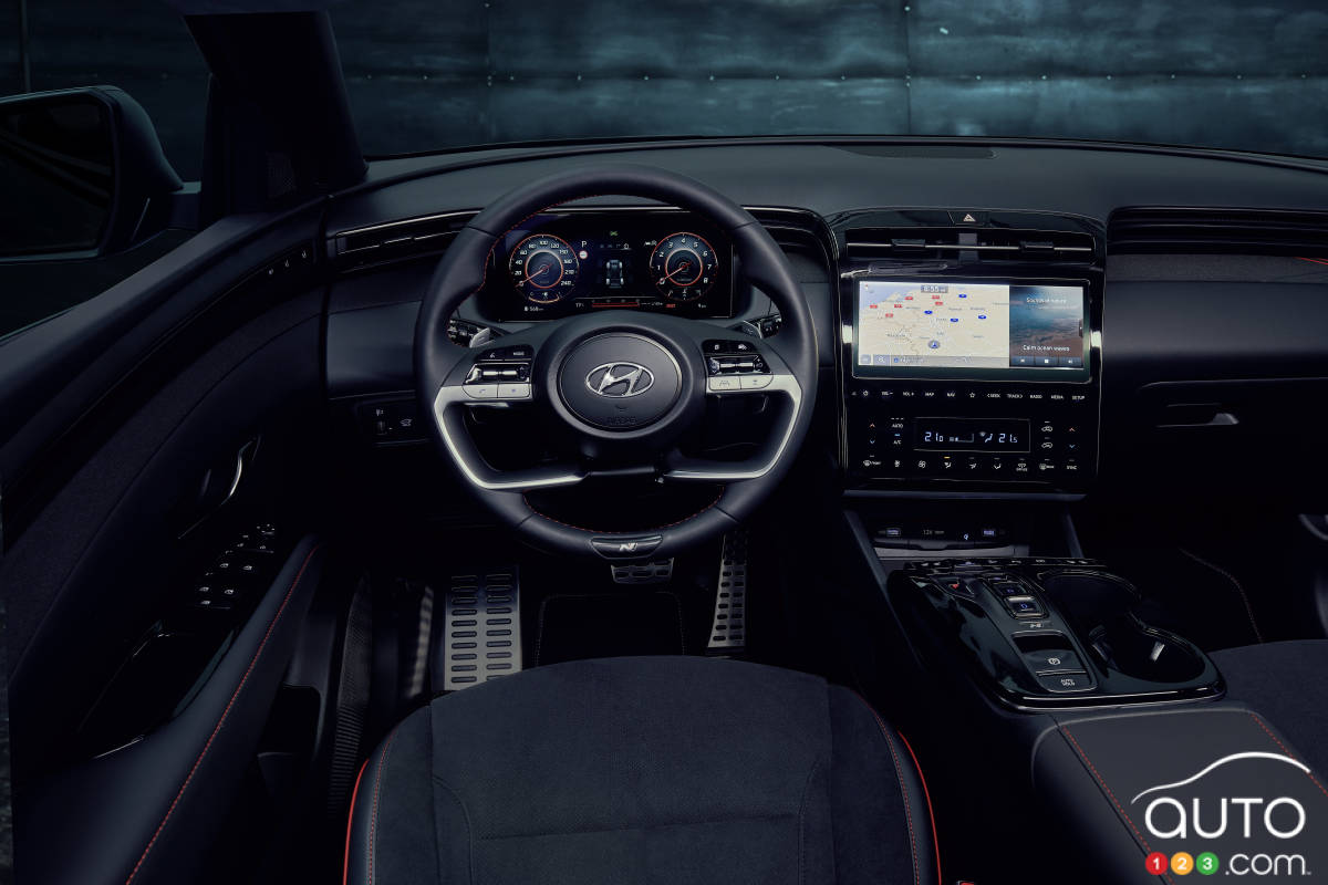 Hyundai Tucson N Line 2022 (Europe), intérieur